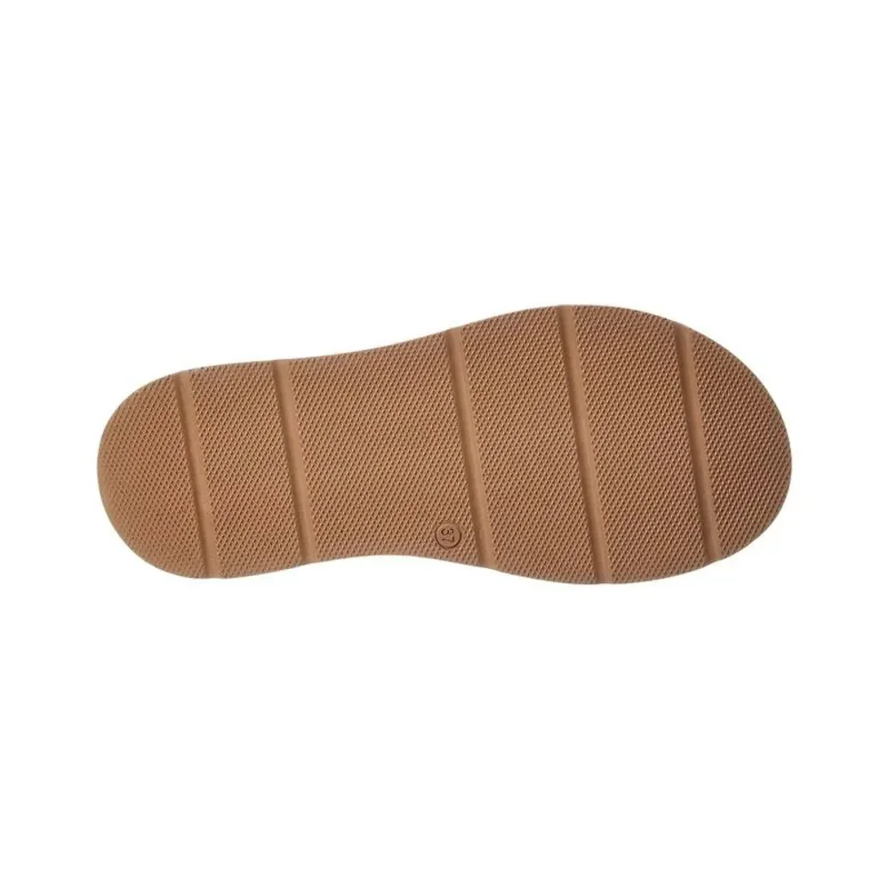 La Canadienne Audi Leather Platform Sandal, Brown
